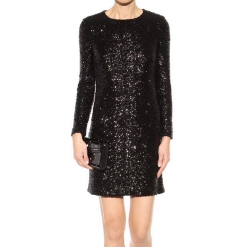 Stunning above knee sequence formal dress